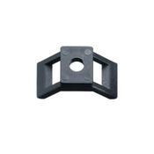 HAUPA CABLE TIE HOLDER SCREWED BLACK | 262165