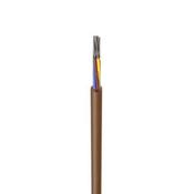 4 CORE ALARM CABLE BROWN | 6301