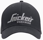 SNICKERS WORKWEAR LOGO CAP BLACK | 90410404000 image
