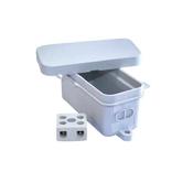 PVC COFFIN BOX C/W PORCELIN CONNECTOR | ECOBOX