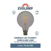 FILAMENT G95 DIMMABLE 7.5W BC | FILGL7BC image
