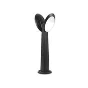 GABRI 2 HEAD BOLLARD BLACK OVAL | GABRIREMIMADDI2L image