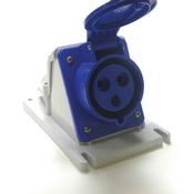 SOCKET 32 AMP 220 VOLT 3 PIN IP44 | GW62488 image