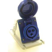 SOCKET 16 AMP 2P&amp;E 220V IP67 | GW62499 image
