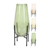VASE GLASS 12X12X31CM  CLR | HZ1952560 image