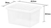 CRYSTAL 31L BOX &amp; LID | WHAT25400 image