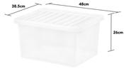 CRYSTAL 37 LTR BOX WITH LID | WHAT25425 image