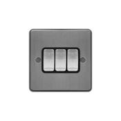 3 GANG 2 WAY SWITCH (10AX) | WRPS32BSB image