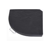 PACK OF 2 UMBRELLA STANDS POLYSTONE 13KG | X69500060 image