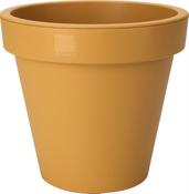 FLOWER POT EK ROUND 25CM OCHER | Y54201380 image