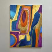 Bounty, 2024 - Abstract Oil Painting, Michael J Kinsella image