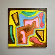 Brightlands, 2024 - Abstract Oil Painting, Michael J Kinsella image