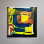 Earthbound, 2024 - Abstract Oil Painting, Michael J Kinsella image