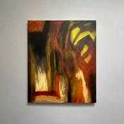 Embers, 2024 - Abstract Oil Painting, Michael J Kinsella image