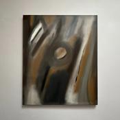 Brooding, 2024 - Abstract Oil Painting, Michael J Kinsella image