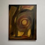 Emberstone, 2024 - Abstract Oil Painting, Michael J Kinsella image