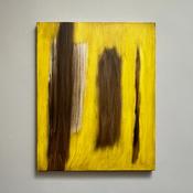 Ochre, 2024 - Abstract Oil Painting, Michael J Kinsella image