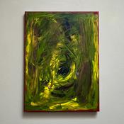Torrent, 2024 - Abstract Oil Painting, Michael J Kinsella image