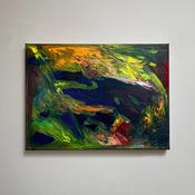 Stillness, 2024 - Abstract Oil Painting, Michael J Kinsella image