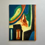 Drift, 2024 - Abstract Oil Painting, Michael J Kinsella image
