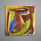 Respite, 2024 - Abstract Oil Painting, Michael J Kinsella image