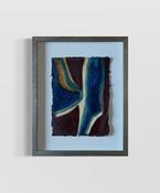 Frameworks – Work No. 08: Abstract Oil Painting On Rag Paper (2025), Michael J Kinsella