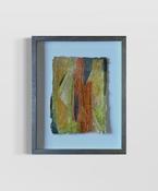 Frameworks – Work No. 15: Abstract Oil Painting On Rag Paper (2025), Michael J Kinsella