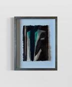 Frameworks – Work No. 18: Abstract Oil Painting On Rag Paper (2025), Michael J Kinsella