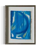 Frameworks – Work No. 26: Abstract Oil Painting On Rag Paper (2025), Michael J Kinsella