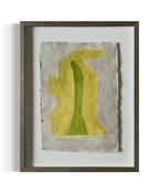 Frameworks – Work No. 28: Abstract Oil Painting On Rag Paper (2025), Michael J Kinsella