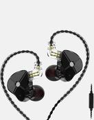 TRN ST1 In Ear Monitor 1BA+1DD With Mic - Black