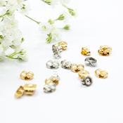 Gold/Silver Butterfly Earring Backs - Mixed