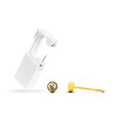 At Home Piercing Kit: Hypoallergenic Gold 4mm Crystal image