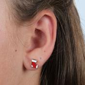 Rudolph and Stocking Christmas Earring Duo Gift Set | Nickel Free Earrings Ireland | Earsense - Earrings for sensitive ears