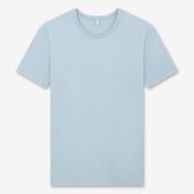 Bamboo Jersey T-shirt - Pastel Blue - S