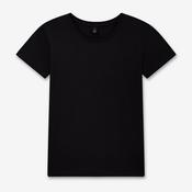 Women's Fit Bamboo Jersey T-shirt - Black - XS