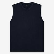 Earth Positive Sleeveless T-shirt - Stone Washed Black - 2XL