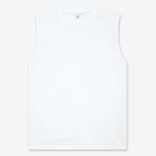 Earth Positive Sleeveless T-shirt - White - XL