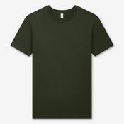Earth Positive Jersey T-shirt - Moss Green - S
