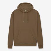 Earth Positive Pullover Hoodie - Faded Brown - S
