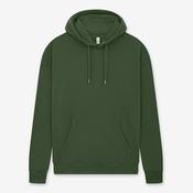 Earth Positive Pullover Hoodie - Forest Green - S