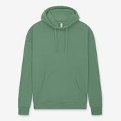 Earth Positive Pullover Hoodie - Stone Washed Sage Green - XS