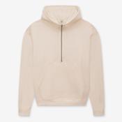 Earth Positive Women's Half-Zip Hoodie - Sueded Fawn - XL