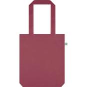 Earth Positive Fashion Tote Bag - Faded Burgundy - One Size
