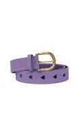 Fabienne Chapot Cut It Out Heart Belt - Violetta - m image