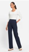 Olsen Anna Navy Blue Women's Trousers With Viscose - Marina City - 34