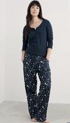 Seasalt  Evening Path Organic Cotton Pyjamas - Starry Night Maritime - uk12 image