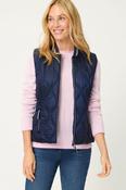Olsen Vest with Stand-Up Collar And Zipper - Refresh - Navy - 38 image