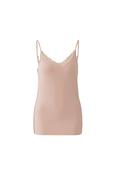 Oui Lace Trim Vest - Dusty Rose - 34