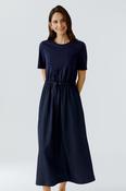Oui Maxi Dress - Dark Blue - 42
